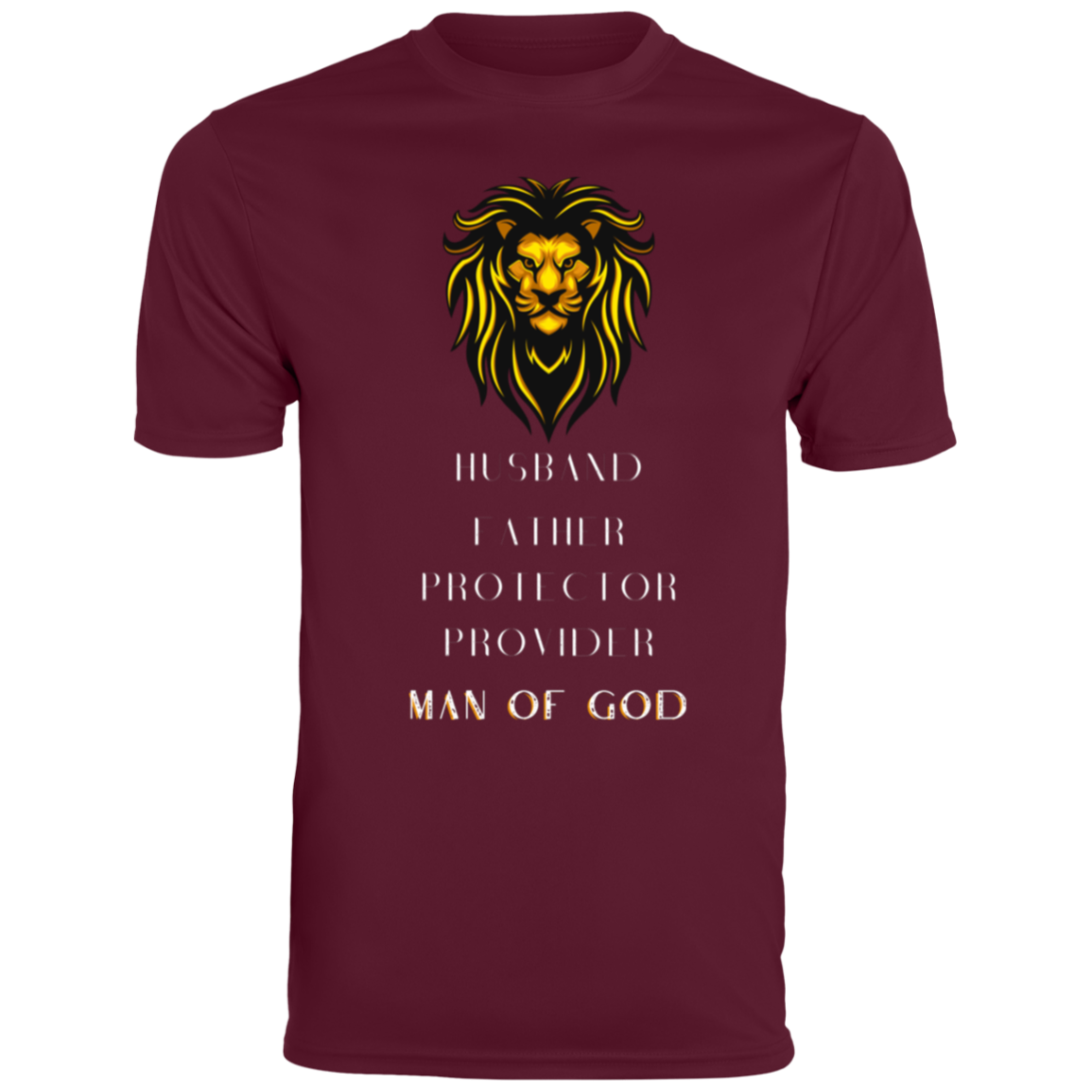 MAN OF GOD  Moisture-Wicking Tee