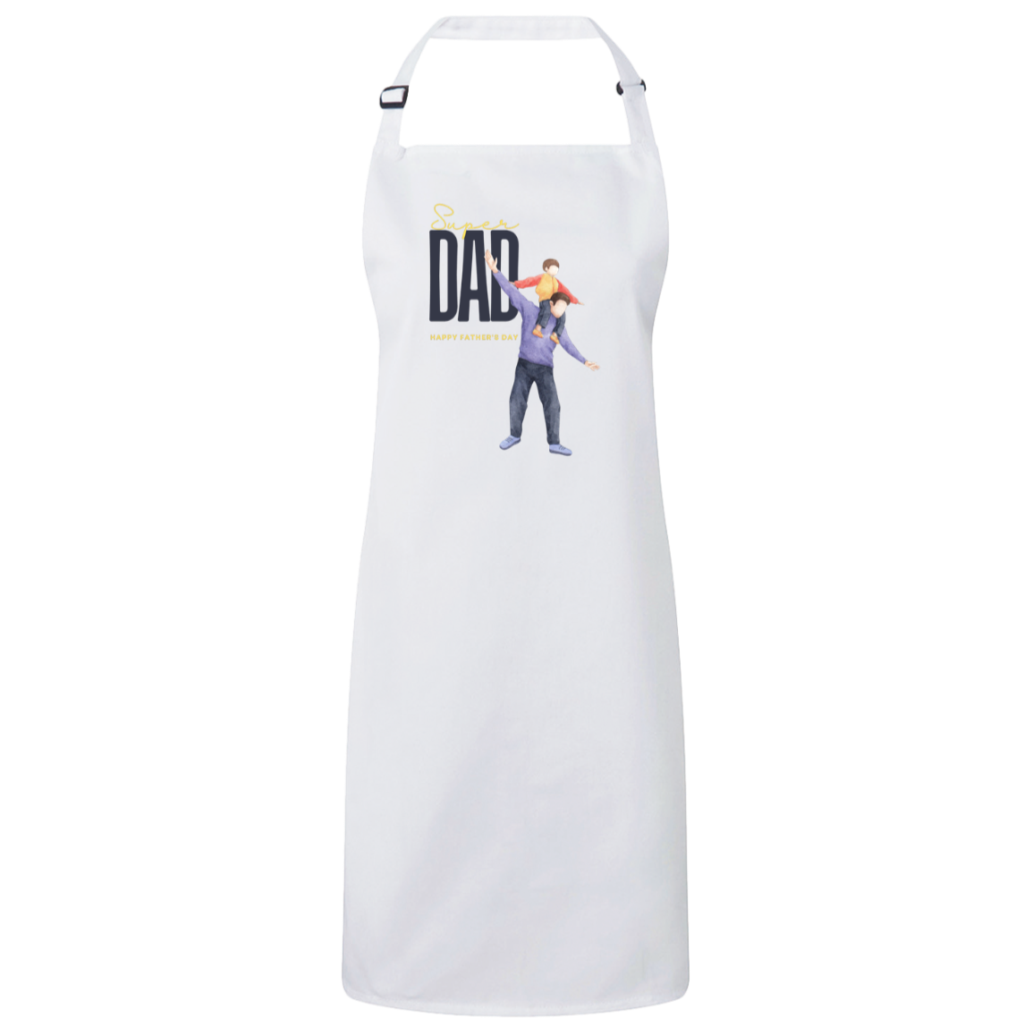 Super Dad (FD) Sustainable Unisex Bib Apron