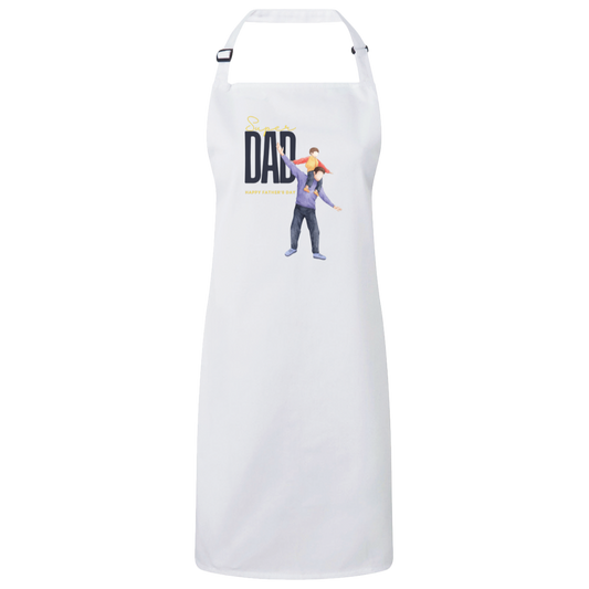 Super Dad (FD) Sustainable Unisex Bib Apron