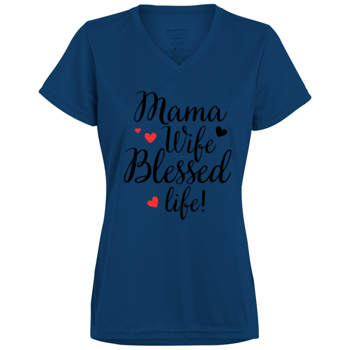 Mama, Wife, Blessed Life (blk)