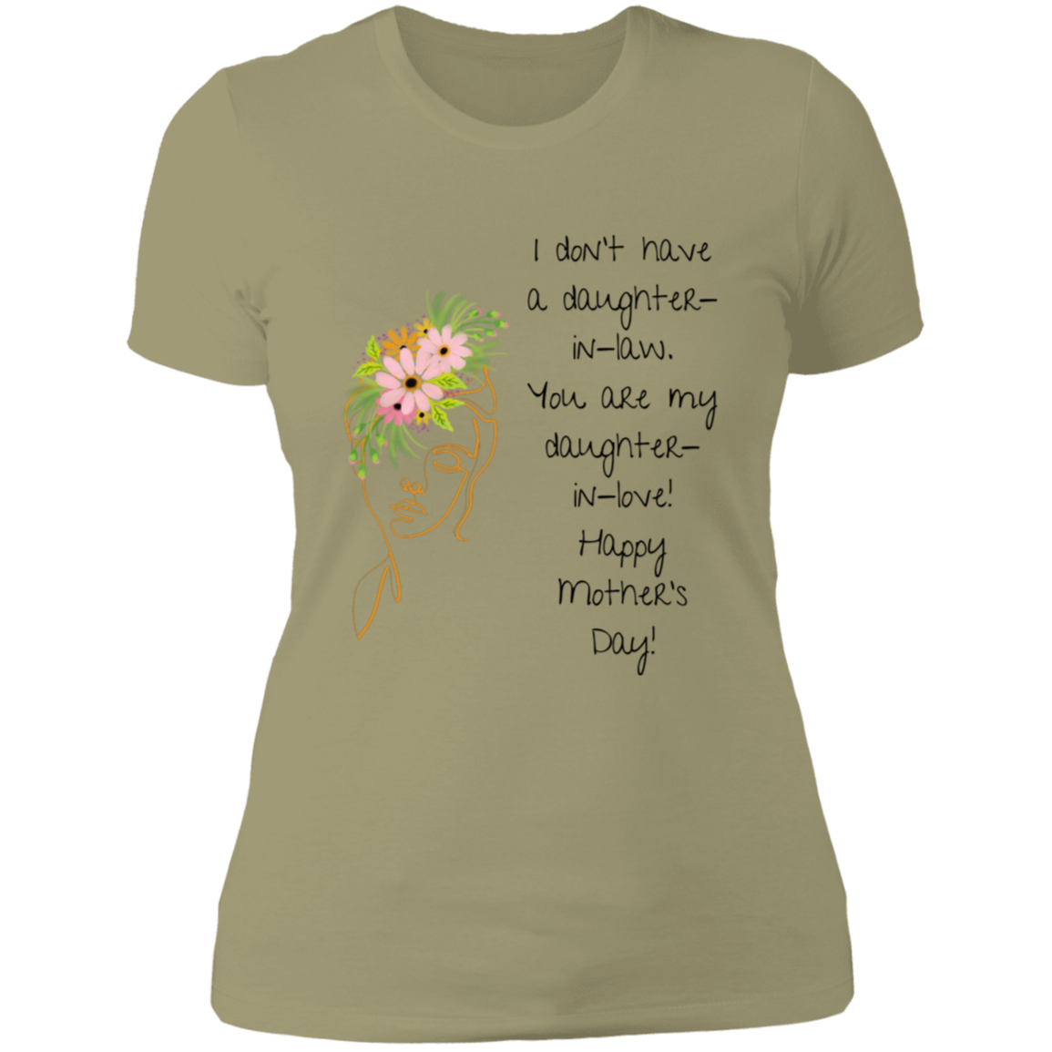 DAUGHTER IN LOVE Boyfriend T-Shirt