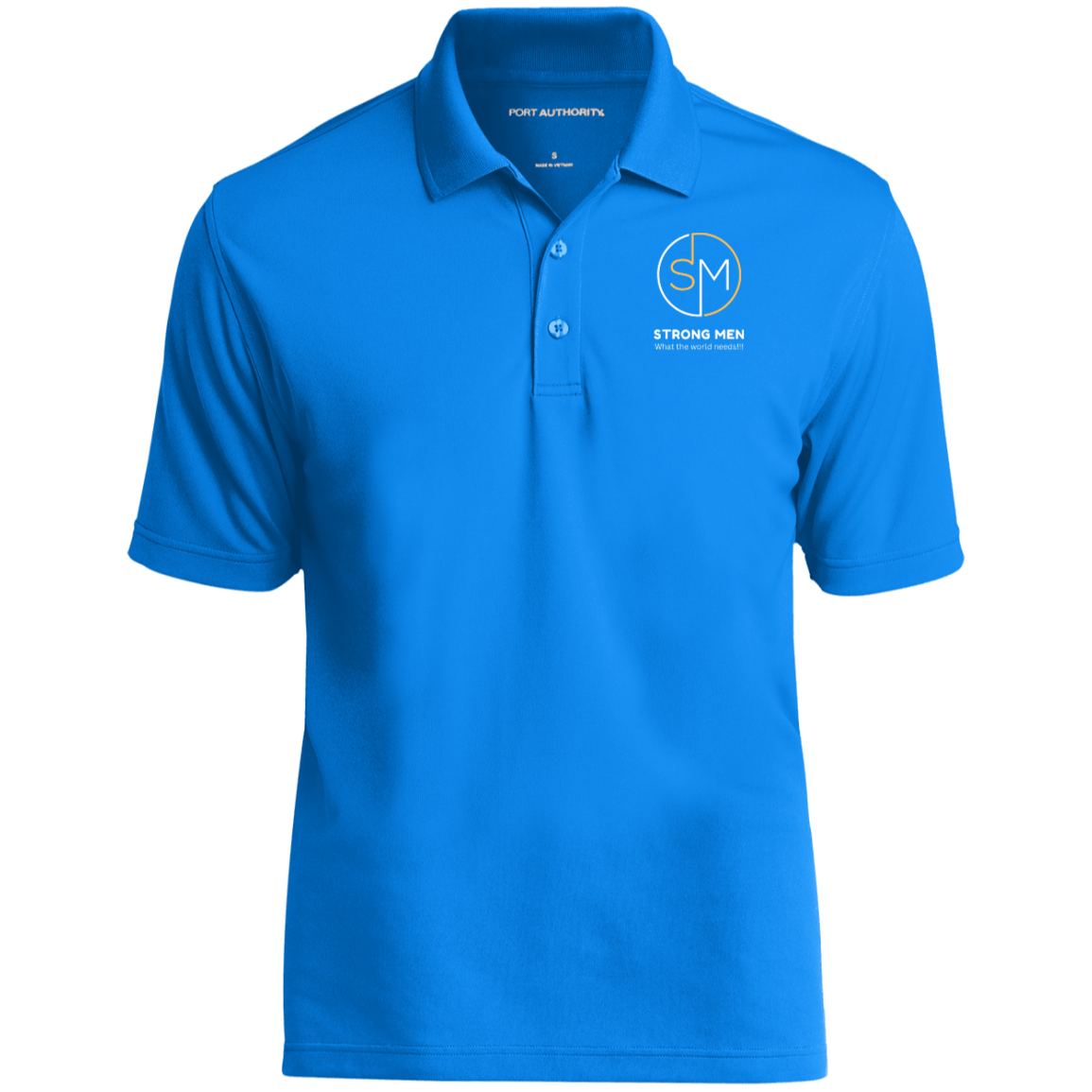 STRONG MEN Dry Zone UV Micro-Mesh Polo