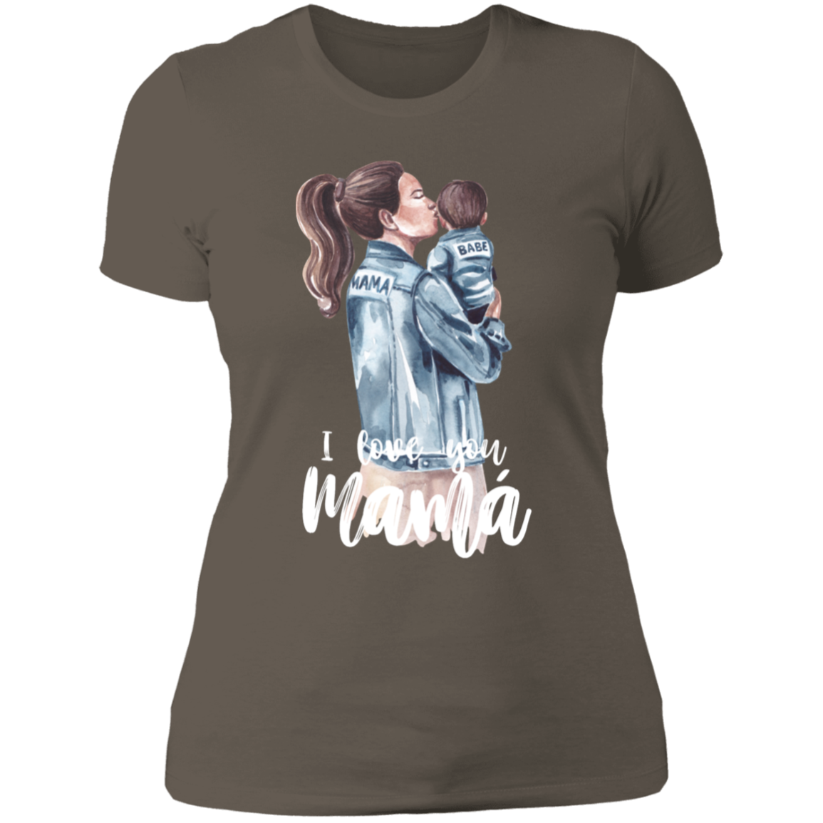I LOVE YOU MOMMA Boyfriend T-Shirt (Boy)