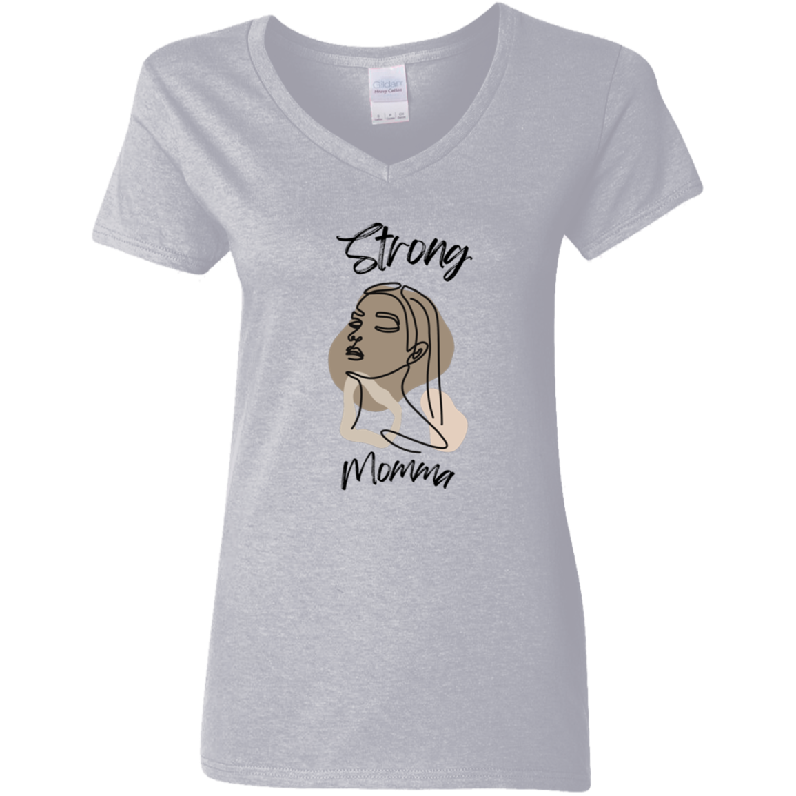 STRONG MOMMA V-Neck Short Sleeve