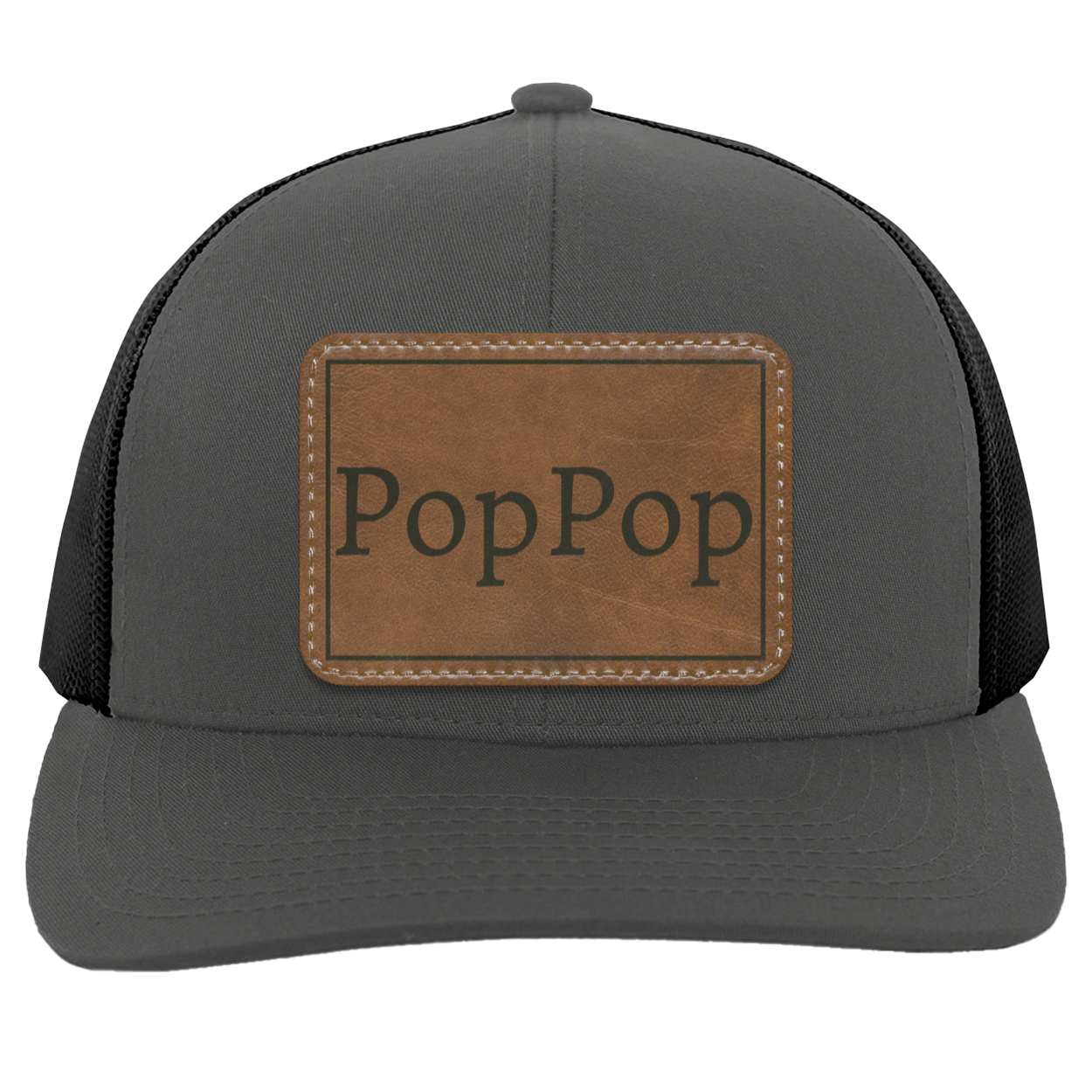 Pop Pop Leather - Patch Hat Collection