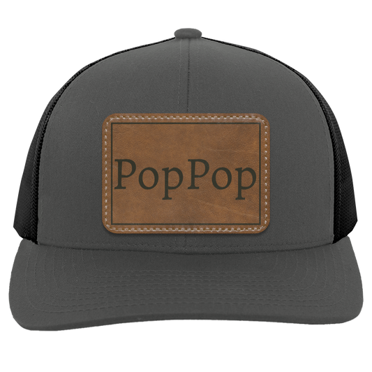 Pop Pop Leather - Patch Hat Collection