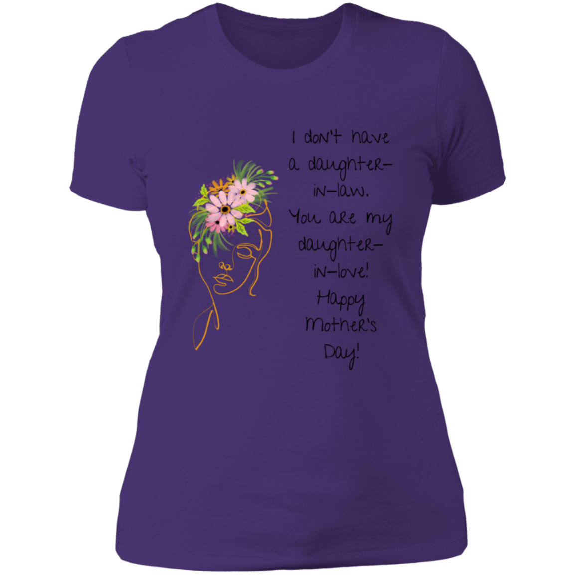 DAUGHTER IN LOVE Boyfriend T-Shirt
