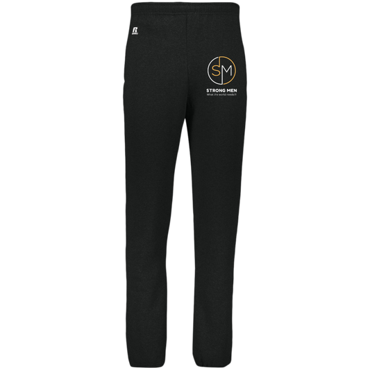 STRONG MEN LOGO STRONG MEN Dri-Power Closed Bottom Pocket Sweatpants