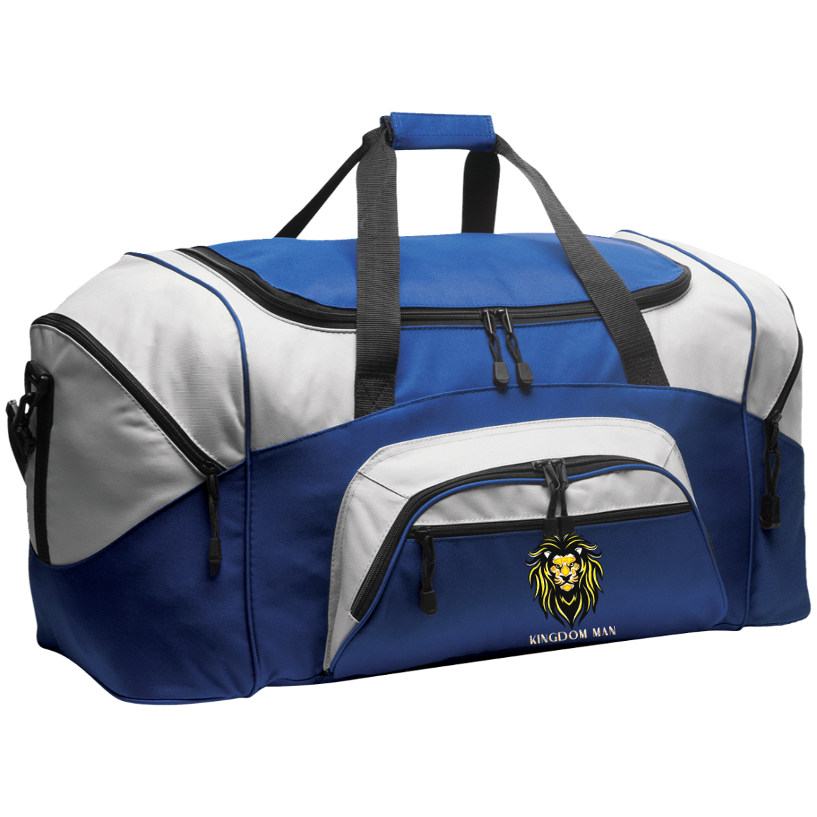 KINGDOM MAN Color block Sport Duffel