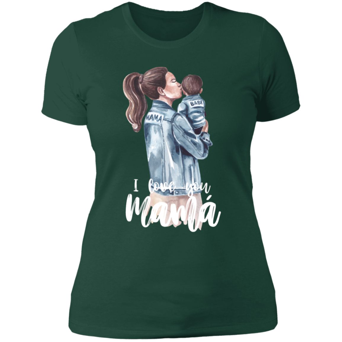 I LOVE YOU MOMMA Boyfriend T-Shirt (Boy)