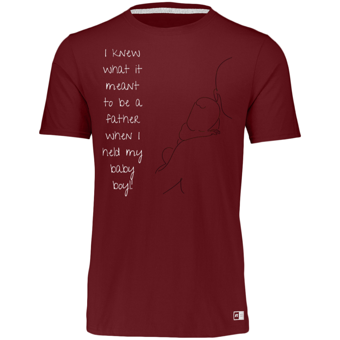 I KNEW WHAT IT MEANT... BOY Essential Dri-Power Tee