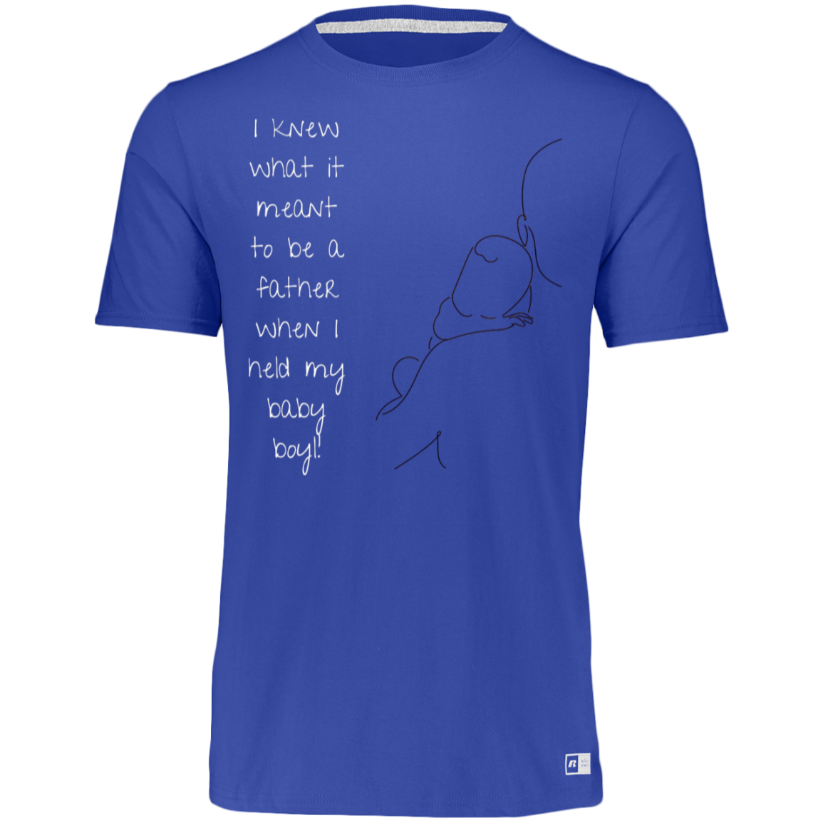 I KNEW WHAT IT MEANT... BOY Essential Dri-Power Tee