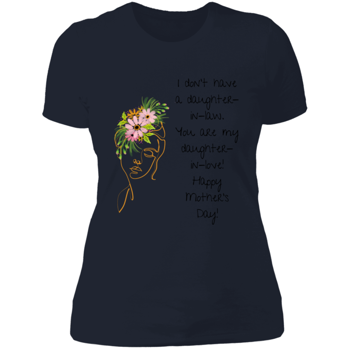 DAUGHTER IN LOVE Boyfriend T-Shirt