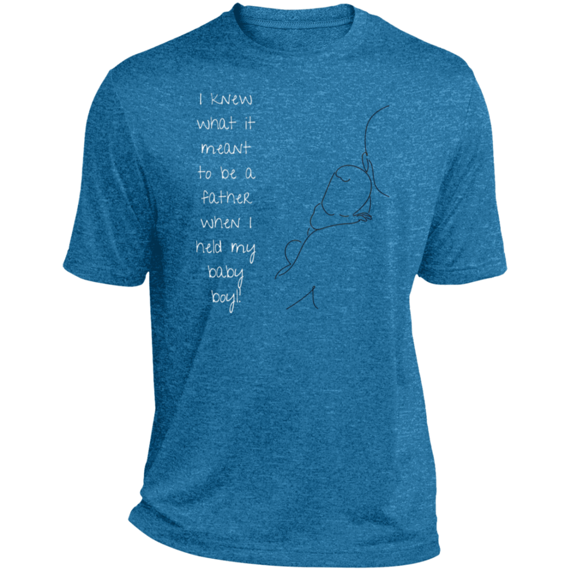I KNEW WHAT IT MEANT...BOY Heather Performance Tee