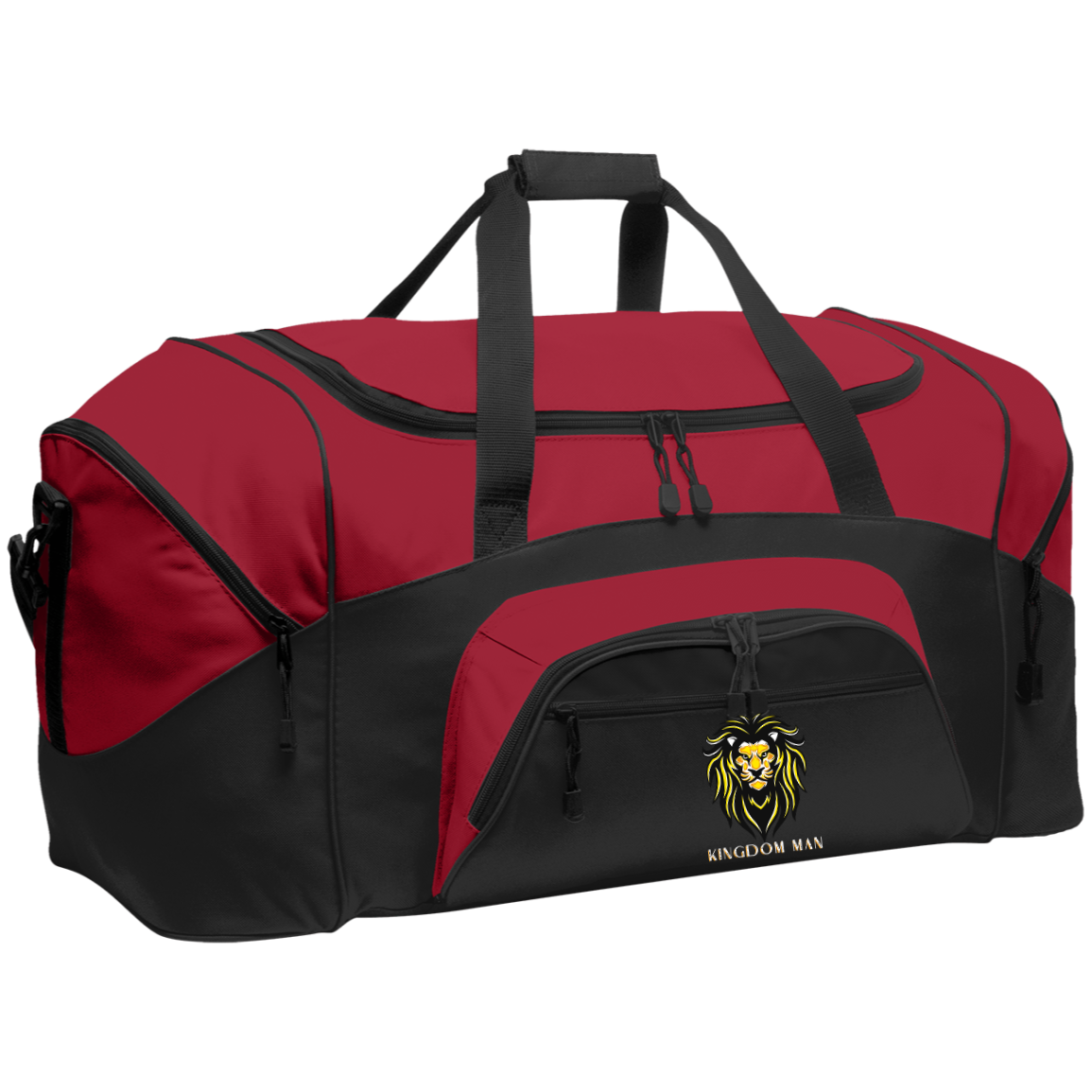 KINGDOM MAN Color block Sport Duffel