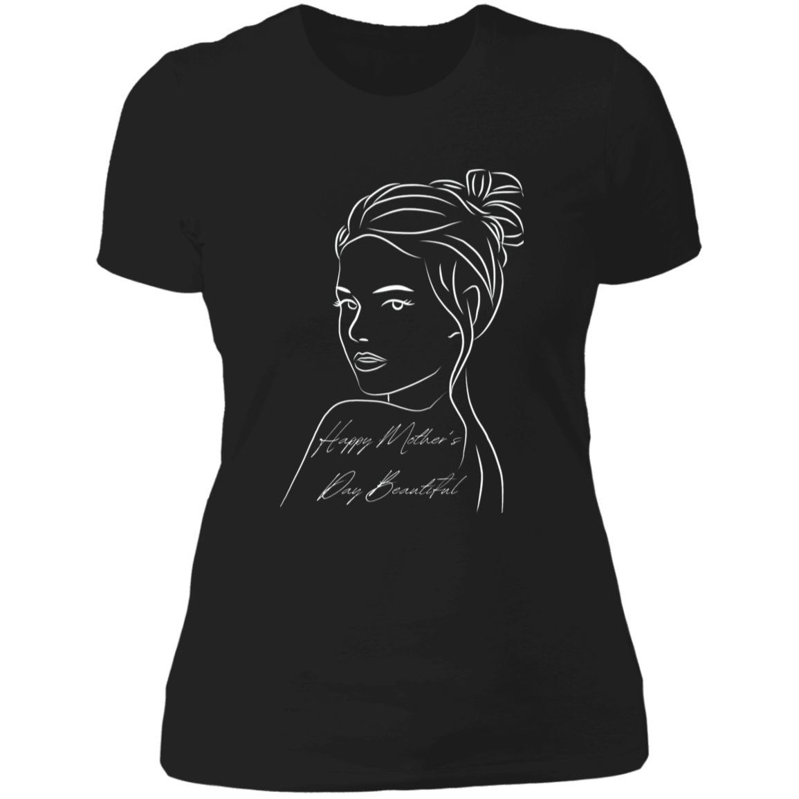 HAPPY MOTHER'S DAY BEAUTIFUL Boyfriend T-Shirt