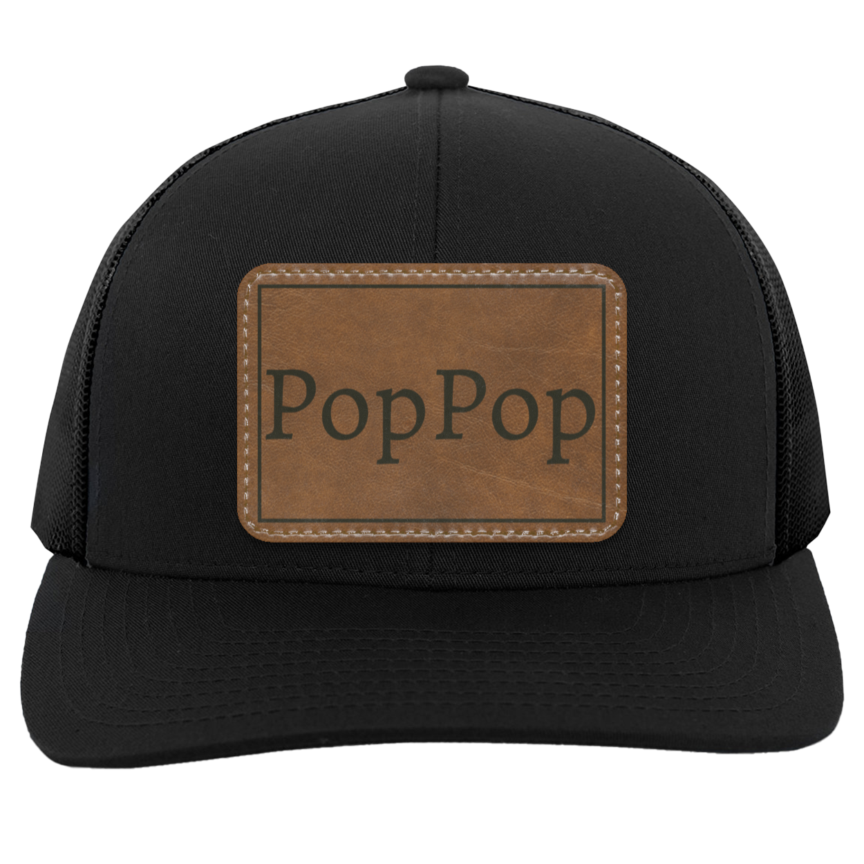 Pop Pop Leather - Patch Hat Collection