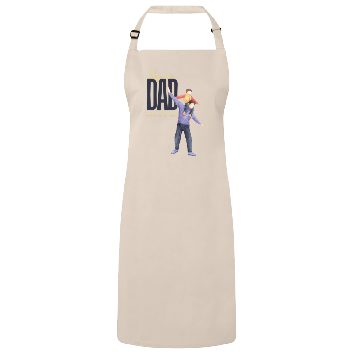 Super Dad (FD) Sustainable Unisex Bib Apron