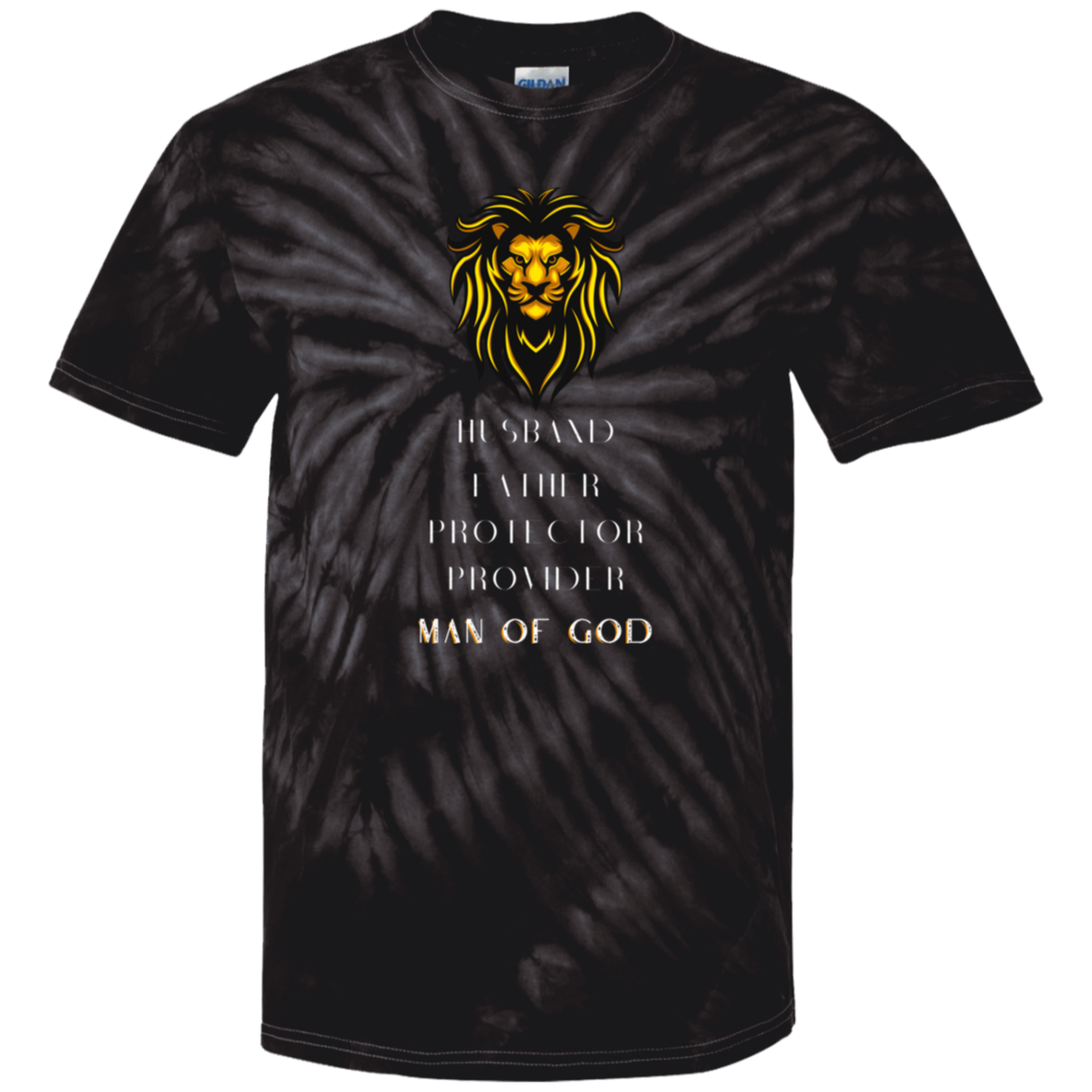 MAN OF GOD 100% Cotton Tie Dye T-Shirt