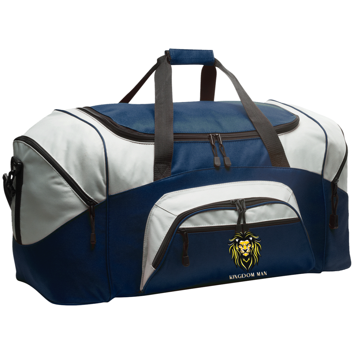 KINGDOM MAN Color block Sport Duffel