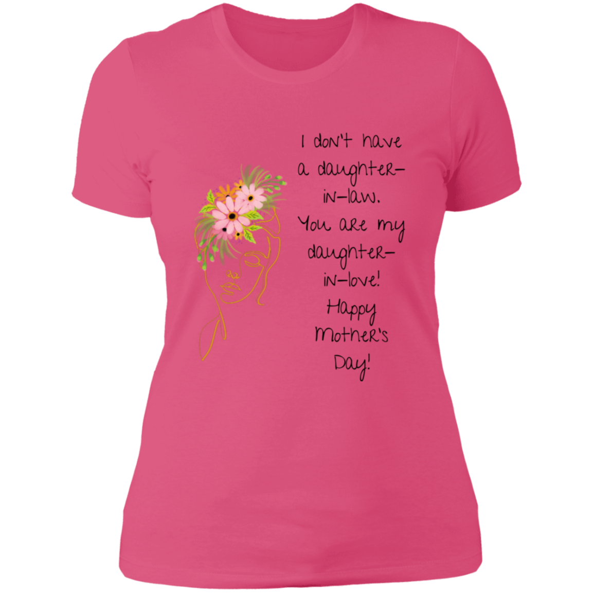 DAUGHTER IN LOVE Boyfriend T-Shirt