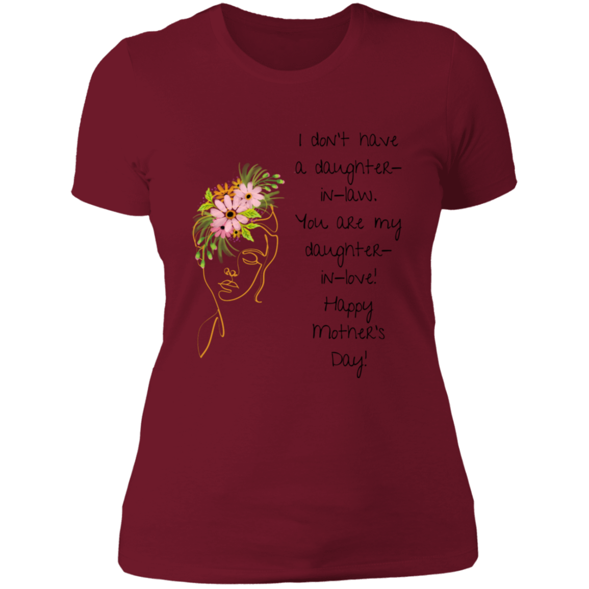 DAUGHTER IN LOVE Boyfriend T-Shirt