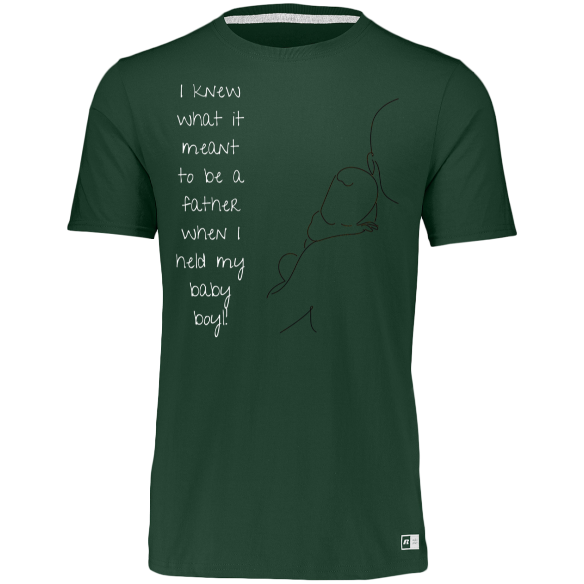 I KNEW WHAT IT MEANT... BOY Essential Dri-Power Tee