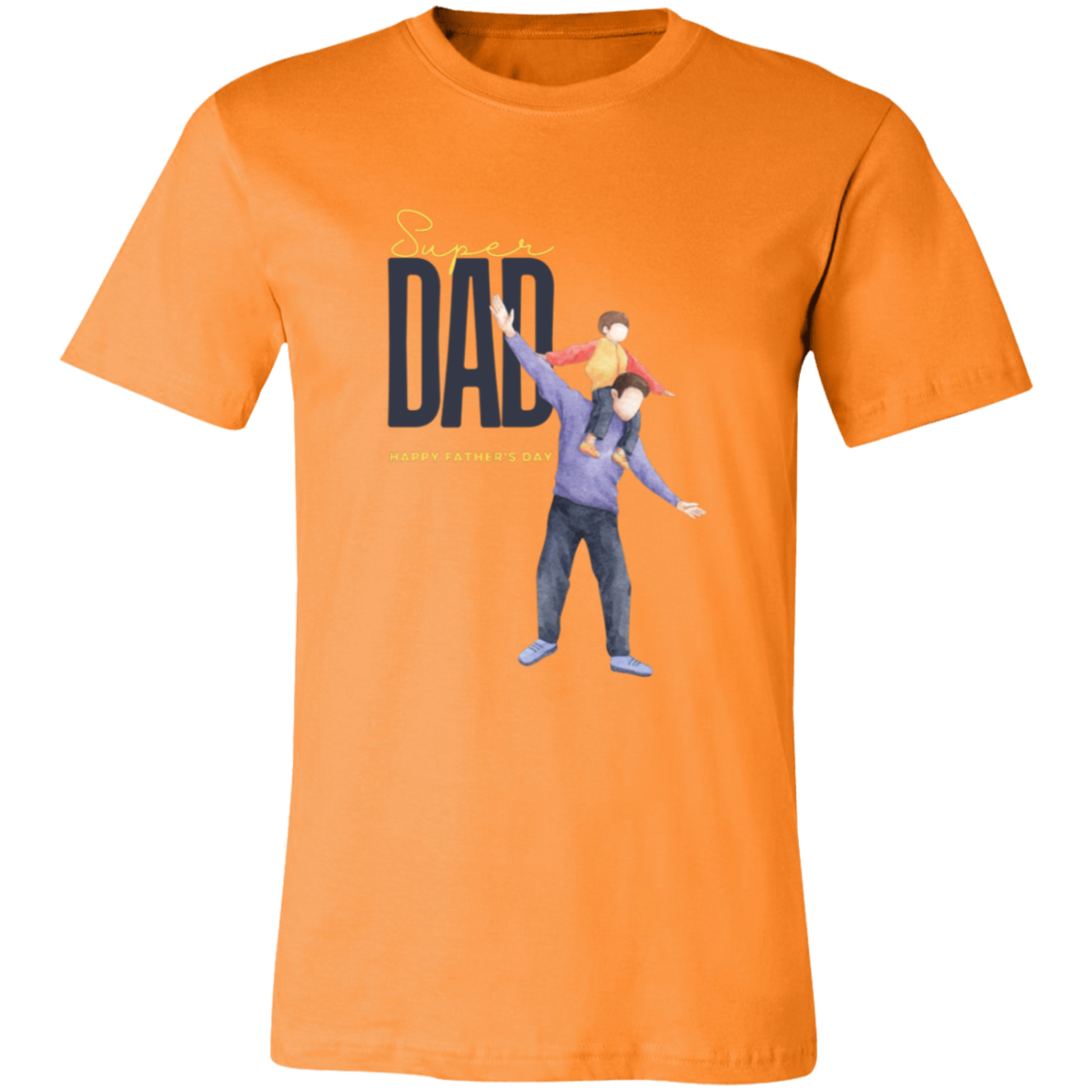 Super Dad (FD) Unisex Jersey Short-Sleeve T-Shirt