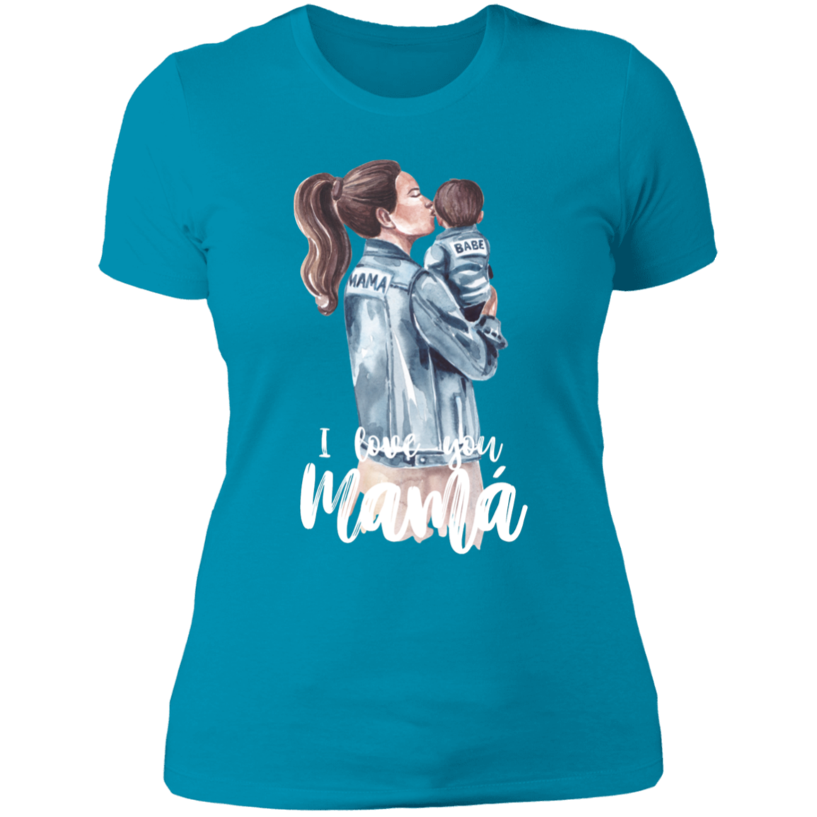 I LOVE YOU MOMMA Boyfriend T-Shirt (Boy)