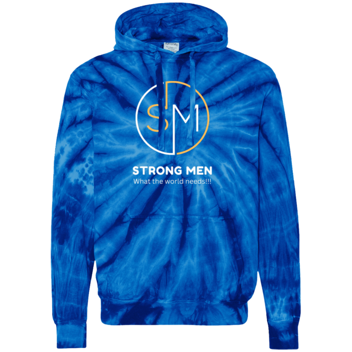 STRONG MEN Unisex Tie-Dyed Pullover Hoodie
