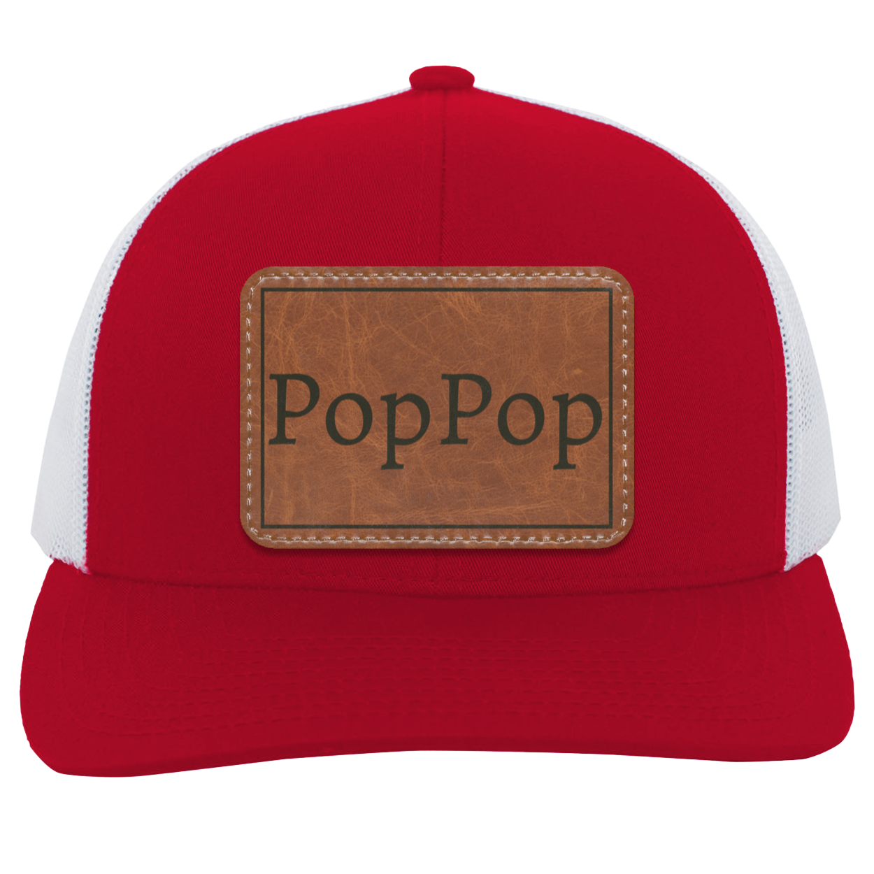 Pop Pop Leather - Patch Hat Collection