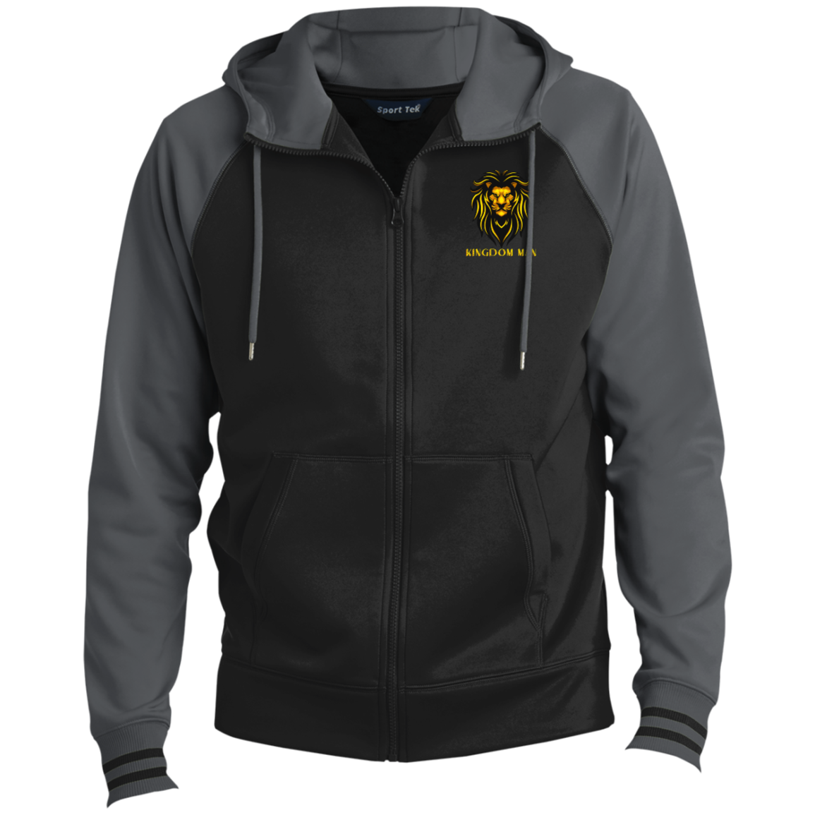 KINGDOM MAN Sport-Wick® Full-Zip Hooded Jacket