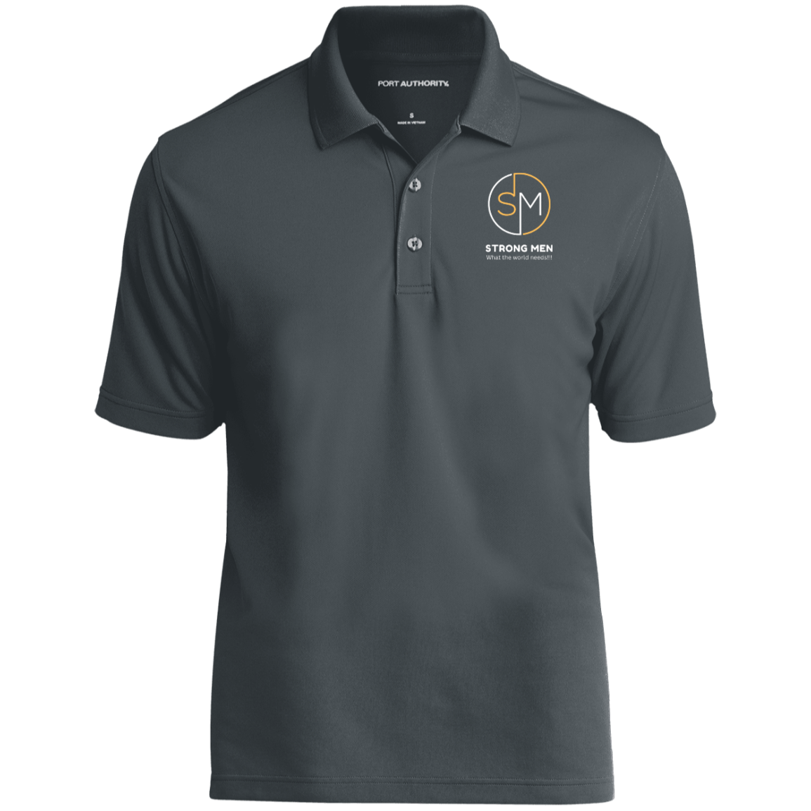 STRONG MEN Dry Zone UV Micro-Mesh Polo