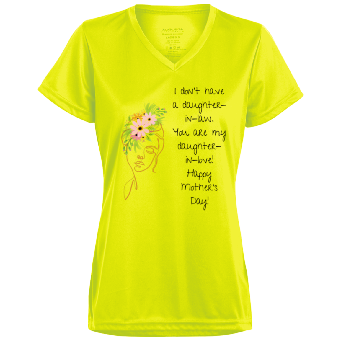 DAUGHTER IN LOVE Moisture-Wicking V-Neck Tee