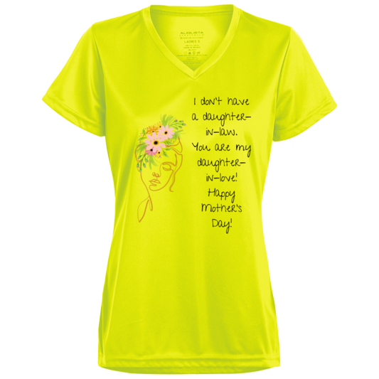 DAUGHTER IN LOVE Moisture-Wicking V-Neck Tee