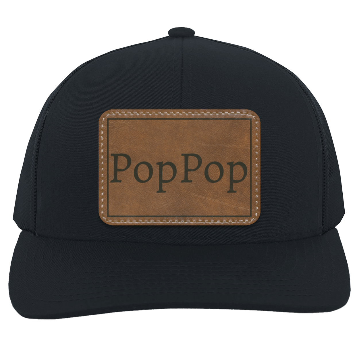 Pop Pop Leather - Patch Hat Collection