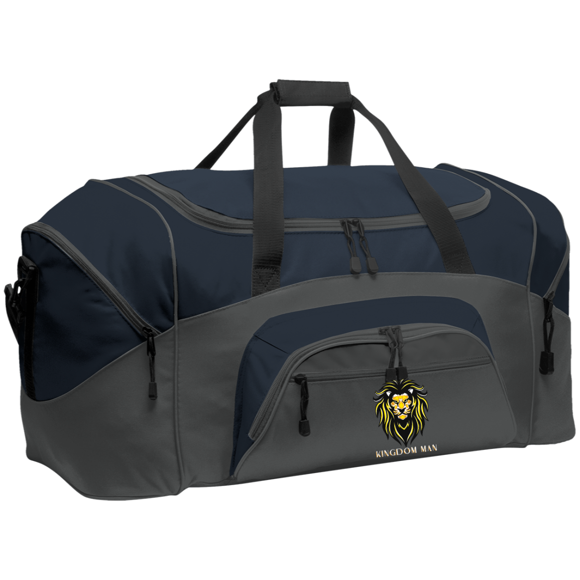 KINGDOM MAN Color block Sport Duffel