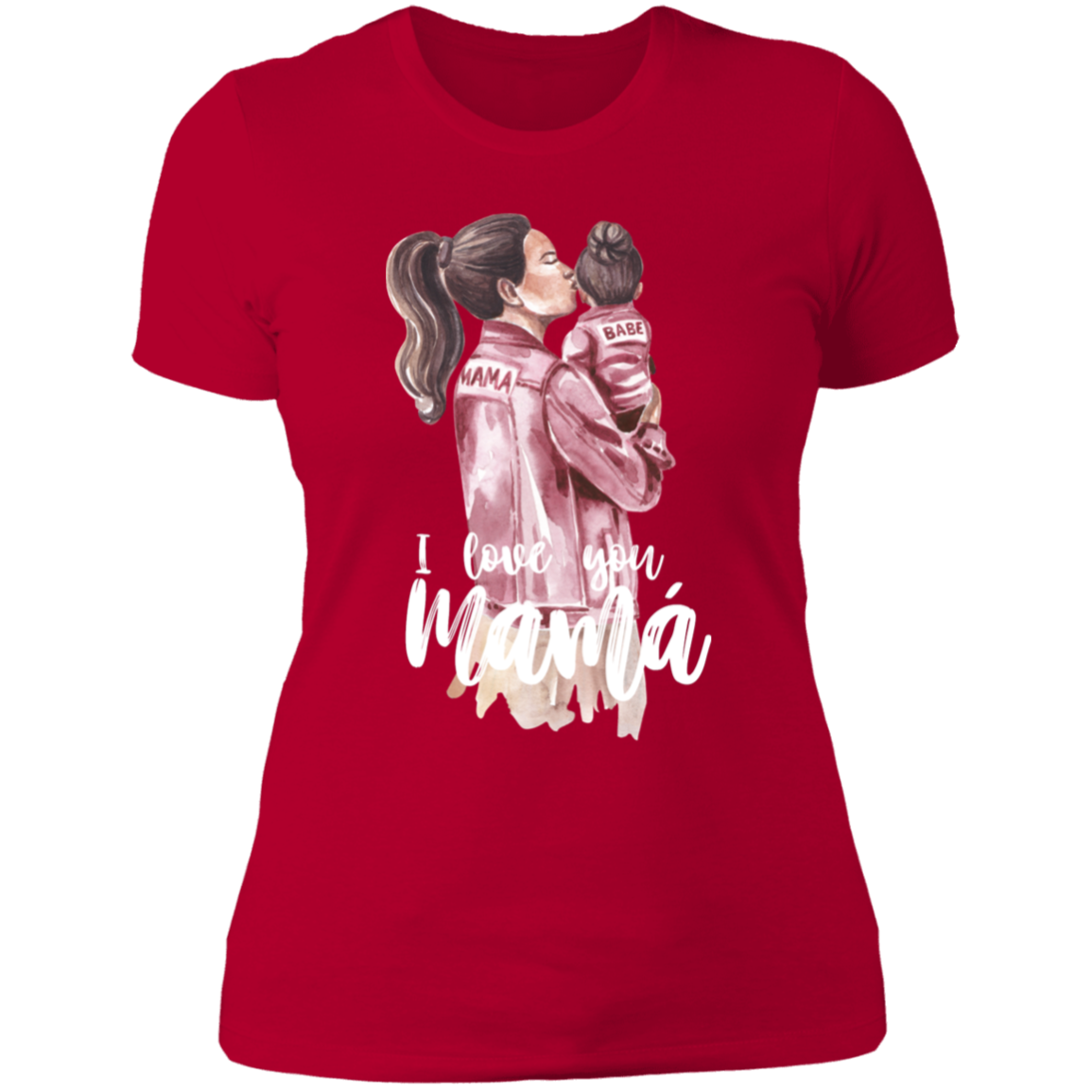I LOVE YOU MOMMA  Boyfriend T-Shirt (Girl)