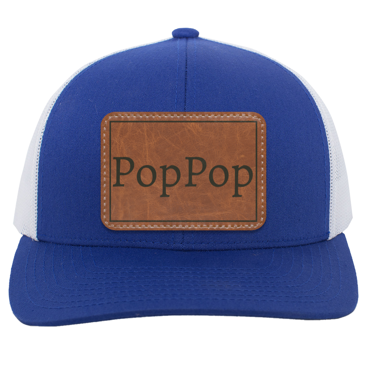 Pop Pop Leather - Patch Hat Collection