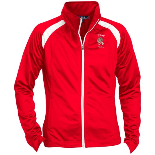 STRONG MOMMA Raglan Sleeve Warmup Jacket