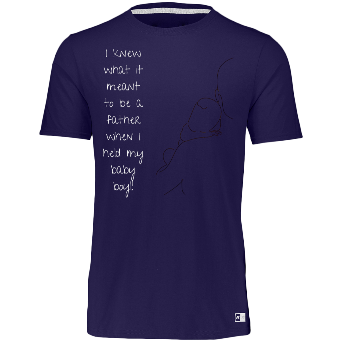 I KNEW WHAT IT MEANT... BOY Essential Dri-Power Tee