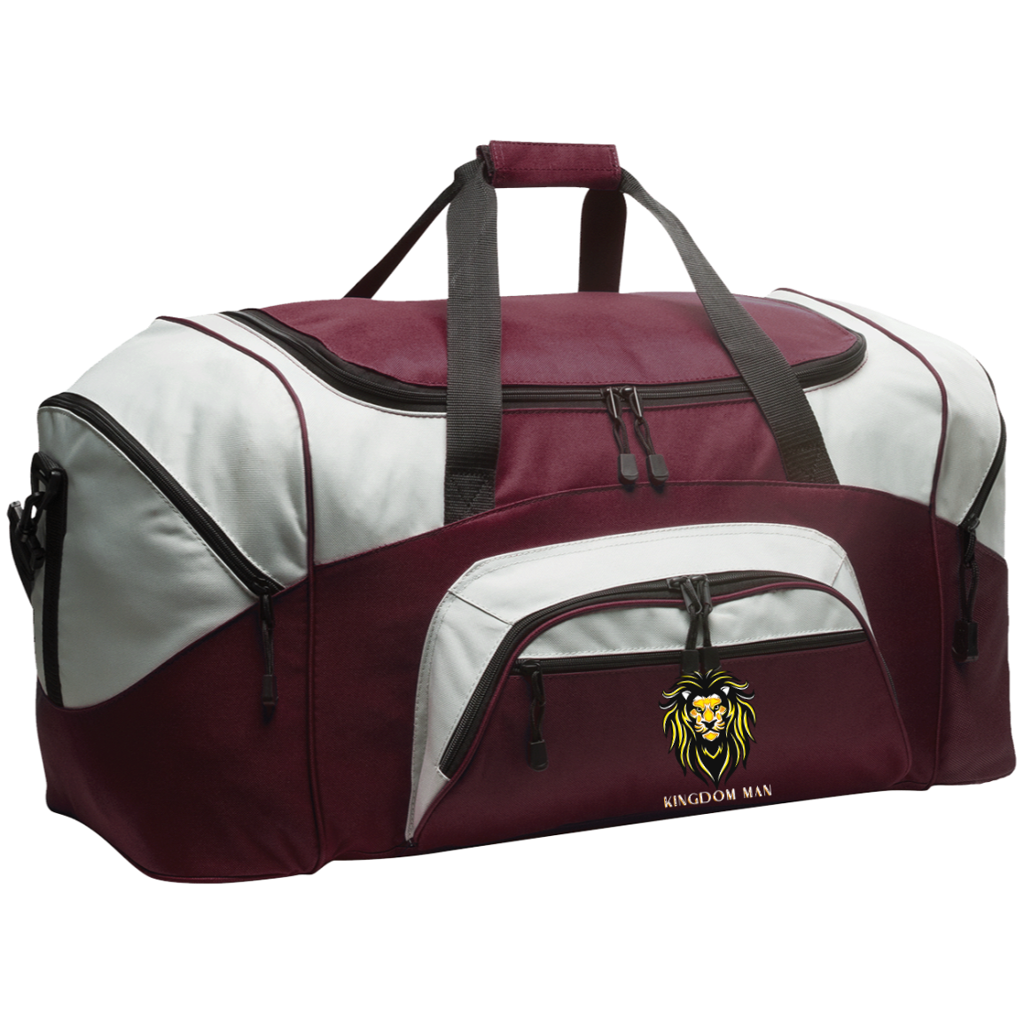 KINGDOM MAN Color block Sport Duffel