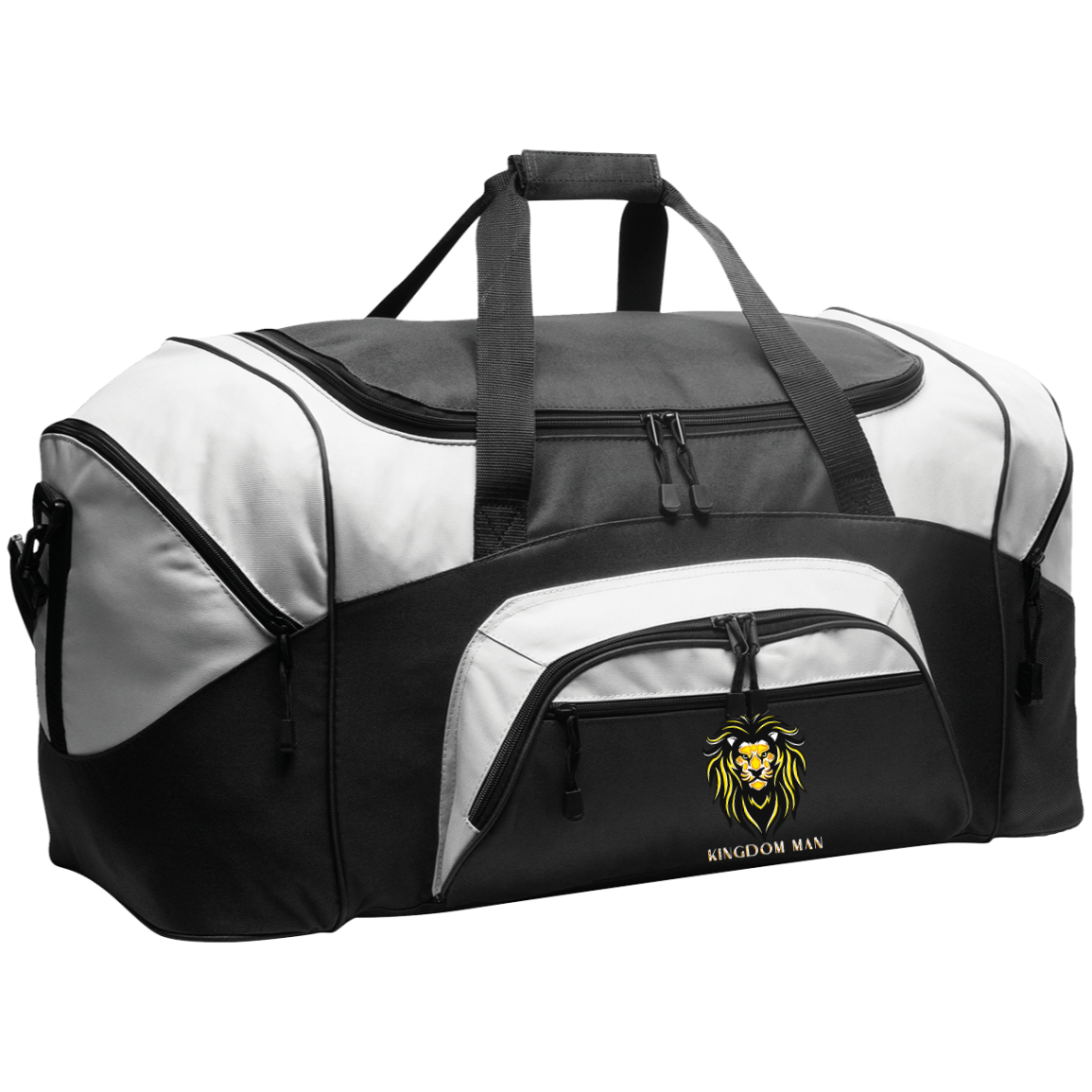KINGDOM MAN Color block Sport Duffel