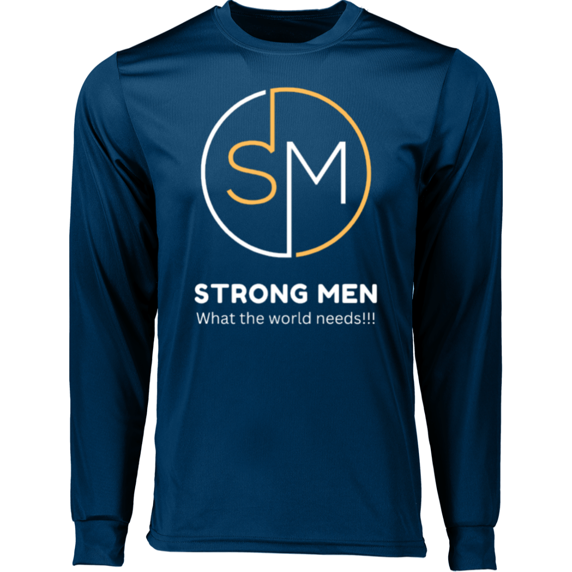 STRONG MEN Long Sleeve Moisture-Wicking Tee