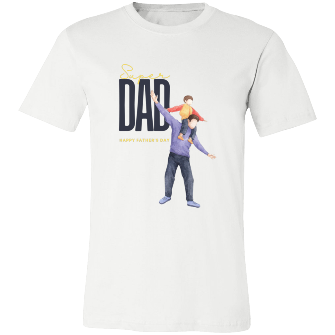 Super Dad (FD) Unisex Jersey Short-Sleeve T-Shirt