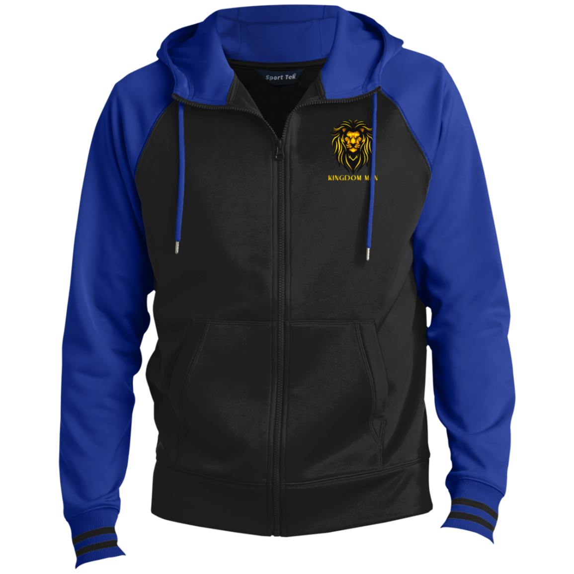 KINGDOM MAN Sport-Wick® Full-Zip Hooded Jacket