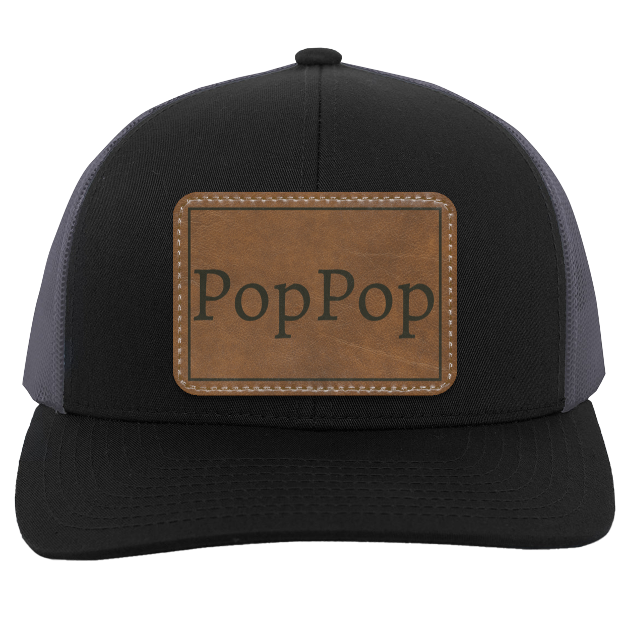 Pop Pop Leather - Patch Hat Collection