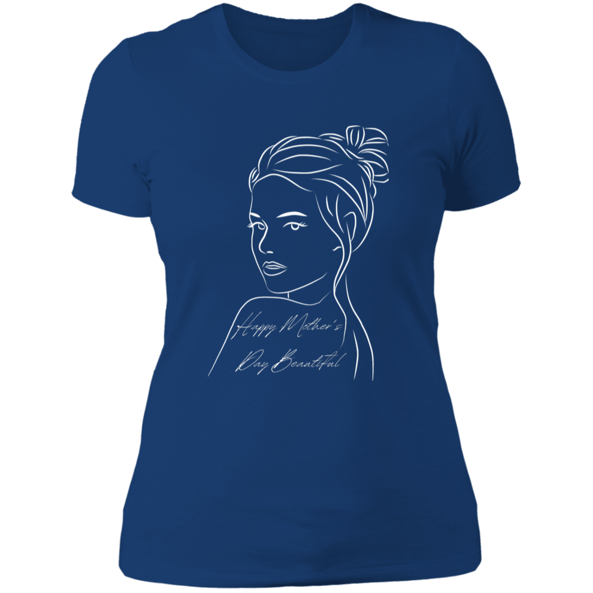 HAPPY MOTHER'S DAY BEAUTIFUL Boyfriend T-Shirt