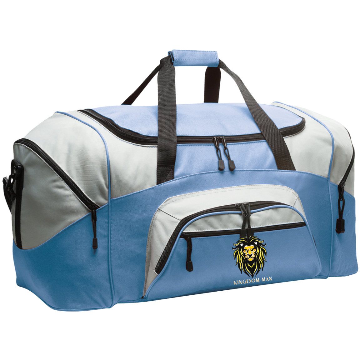 KINGDOM MAN Color block Sport Duffel