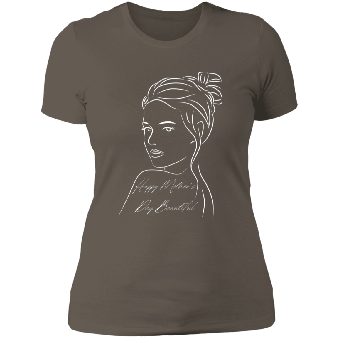 HAPPY MOTHER'S DAY BEAUTIFUL Boyfriend T-Shirt